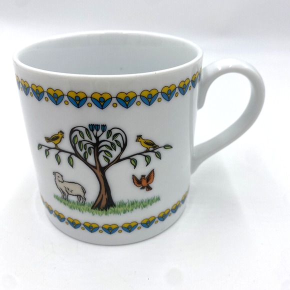 Vintage Gevalia Kaffe Swedish Seasons Collection Spring Coffee Mug Excellent - Picture 1 of 10
